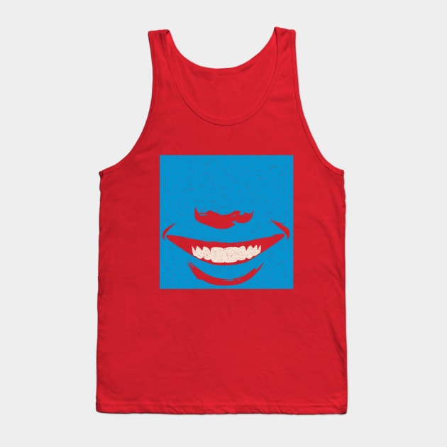 Smiling Torso Face (Color) Tank Top by JSnipe